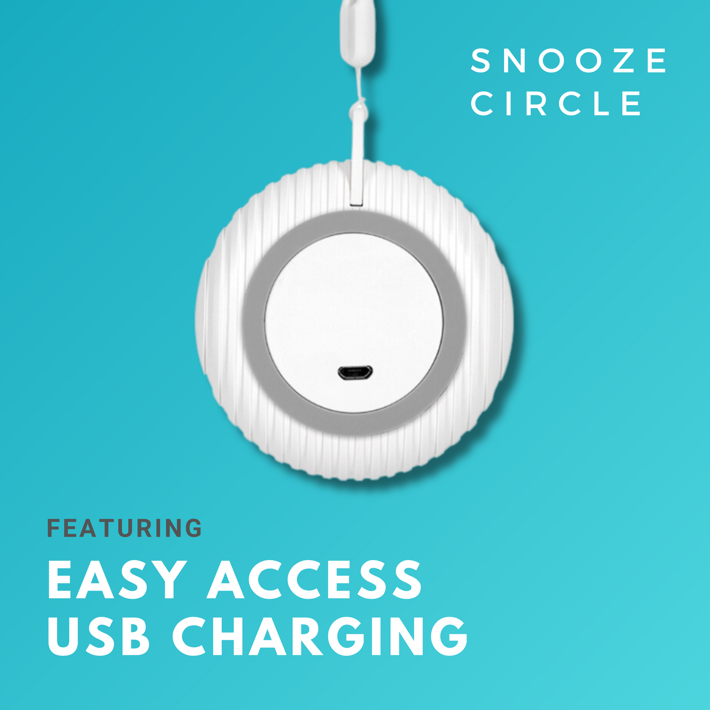 SnoozeCircle Ultra Portable White Noise Machine
