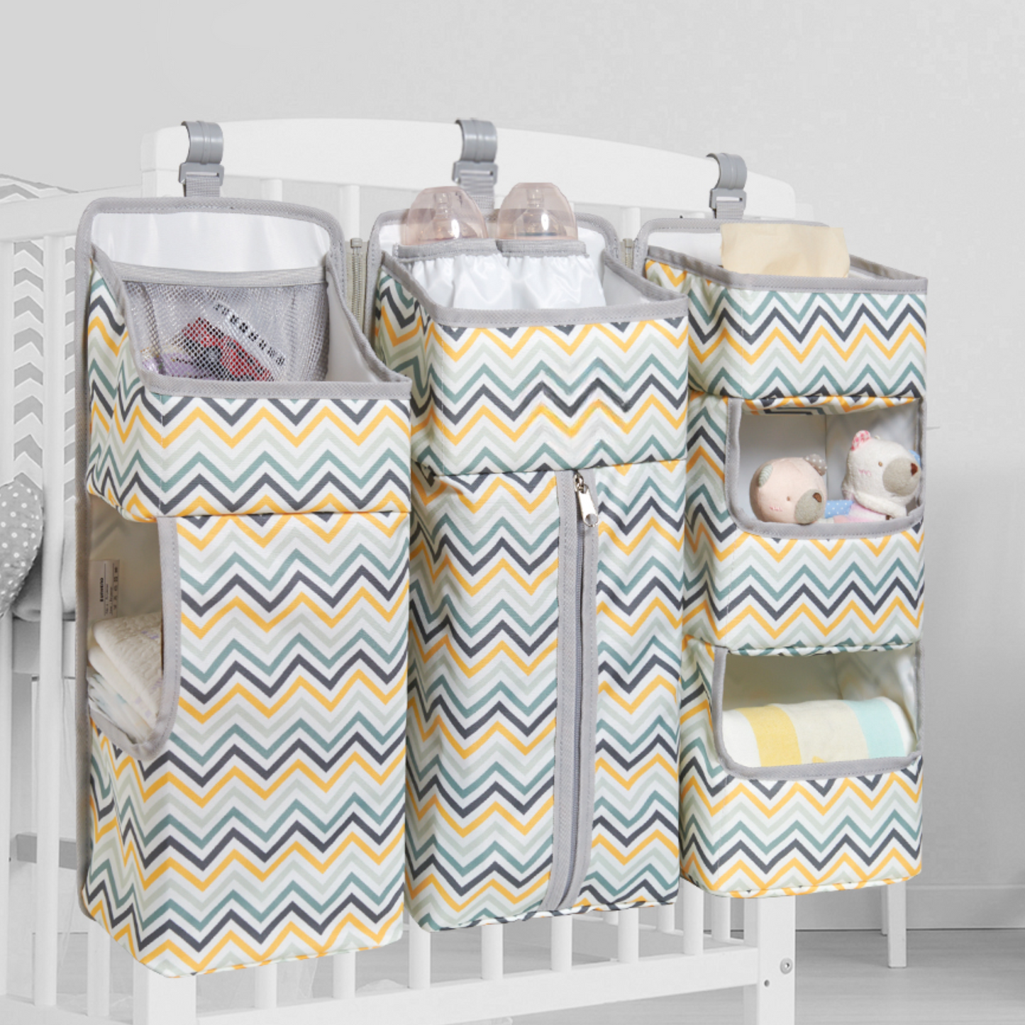 TidyTot Crib Organizer- Storage Set