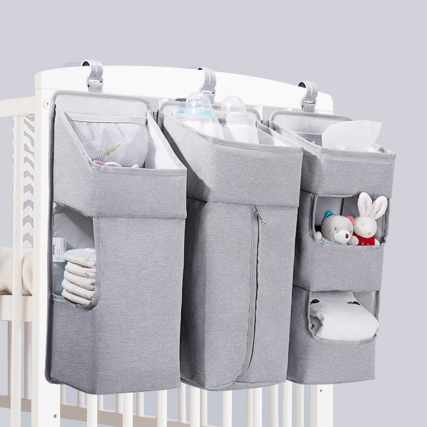 TidyTot Crib Organizer- Storage Set