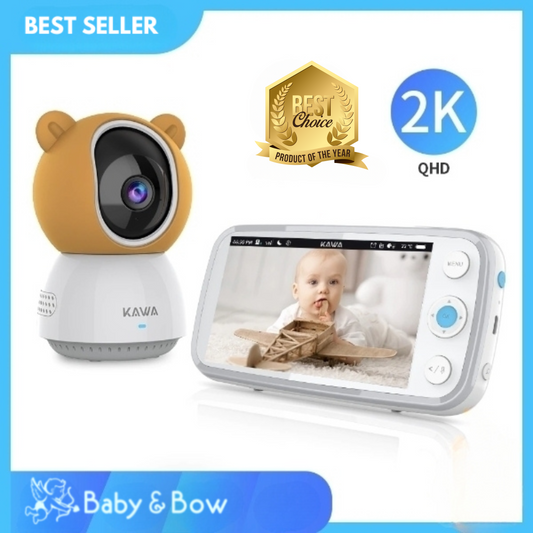 ClearView 360° 2K QHD Smart Baby Monitor